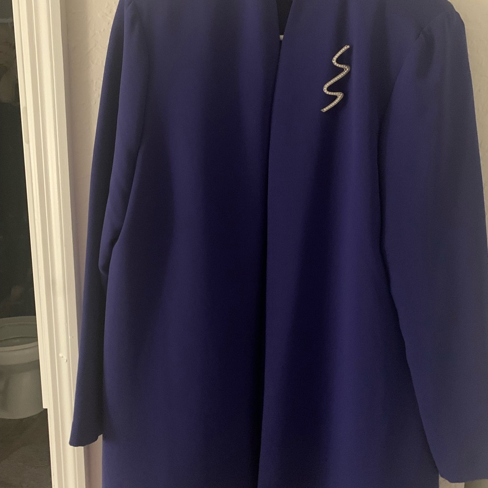 S L Fashion purple jacket size 18